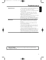 Preview for 9 page of Philips HC350 Manual