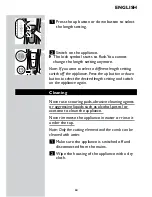 Preview for 25 page of Philips HC7460/15 User Manual