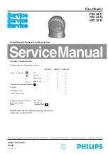 Philips HD 3271 Service Manual preview