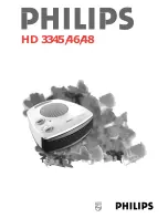 Philips HD 3345 User Manual preview