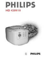 Philips HD 4209 User Manual preview