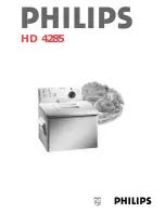 Philips HD 4285 User Manual preview