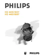 Philips HD 4435 User Manual preview