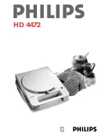 Preview for 1 page of Philips HD 4472 User Manual