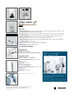 Preview for 2 page of Philips HD 7606 Technical Data