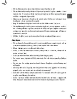 Preview for 21 page of Philips HD 8427 Operating Instructions Manual