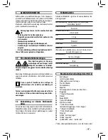 Preview for 97 page of Philips HD 8427 Operating Instructions Manual