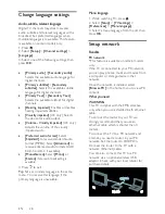 Preview for 29 page of Philips HD TV User Manual