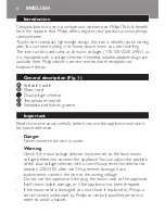 Preview for 6 page of Philips HD1300 SERIES User Manual