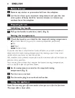 Preview for 8 page of Philips HD1300 SERIES User Manual