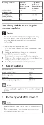 Preview for 12 page of Philips HD2136 User Manual