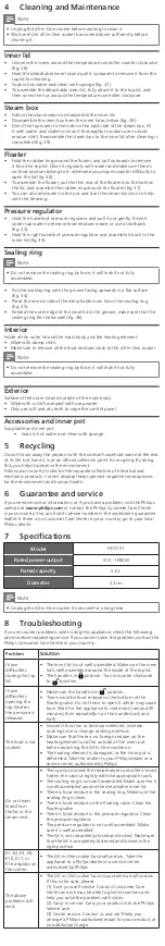 Preview for 14 page of Philips HD2151 User Manual