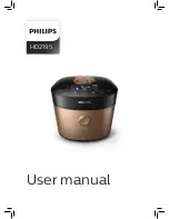 Philips HD2195 User Manual preview