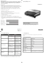 Preview for 1 page of Philips HD2288/00 Quick Start Manual