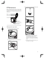 Предварительный просмотр 15 страницы Philips HD3007 User Manual