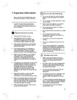 Preview for 21 page of Philips HD3011 User Manual