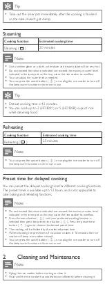 Preview for 8 page of Philips HD3031 User Manual