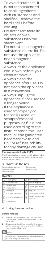 Preview for 9 page of Philips HD3115 User Manual