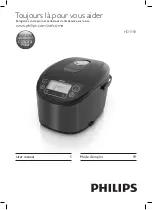 Предварительный просмотр 1 страницы Philips HD3158 User Manual