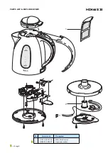 Предварительный просмотр 2 страницы Philips HD4665/20 Service Manual