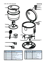 Предварительный просмотр 2 страницы Philips HD4724 Service Manual