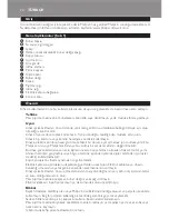 Preview for 74 page of Philips HD4724 User Manual