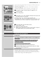 Предварительный просмотр 29 страницы Philips HD4918 User Manual