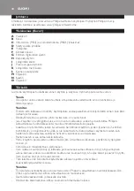 Предварительный просмотр 42 страницы Philips HD6105 User Manual