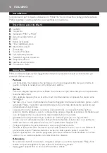 Предварительный просмотр 56 страницы Philips HD6105 User Manual