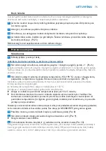 Preview for 75 page of Philips HD6180/02 Manual