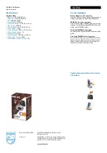 Preview for 2 page of Philips HD7003 Specifications