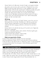 Preview for 15 page of Philips HD7455 User Manual