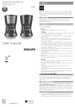 Preview for 1 page of Philips HD7457 User Manual