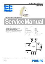 Philips HD7810/20 Service Manual preview