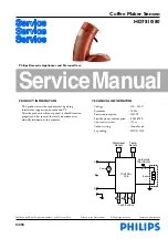 Preview for 1 page of Philips HD7810/80 Service Manual