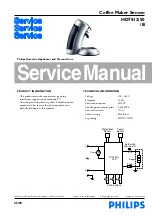 Philips HD7812/50 Service Manual preview