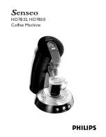 Philips HD7832/55 Owner'S Manual preview