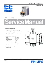 Philips HD7860/60 Service Manual preview