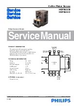 Preview for 1 page of Philips HD7862/20 Service Manual