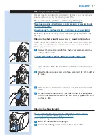 Предварительный просмотр 17 страницы Philips HD8651 User Manual