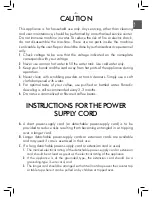 Preview for 4 page of Philips HD8743/11 Operating Instructions Manual