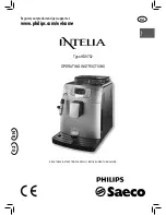 Philips HD8752/05 Operating Instructions Manual preview