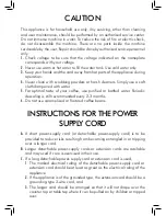 Preview for 3 page of Philips HD8752/05 Operating Instructions Manual