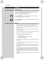 Preview for 4 page of Philips HD8770/01 User Manual