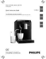 Предварительный просмотр 1 страницы Philips HD8832 Quick Instruction Manual