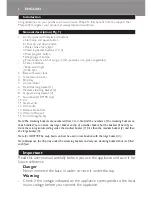 Preview for 6 page of Philips HD9189 User Manual