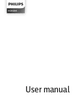 Preview for 1 page of Philips HD920X User Manual