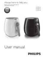 Philips HD9220 User Manual preview