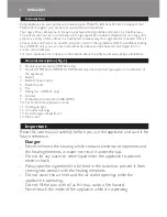 Preview for 6 page of Philips HD9220 User Manual