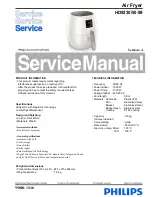 Philips HD9230/50 Service Manual preview